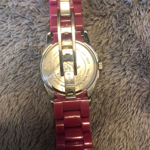 Hot pink armitron NOW watch - Picture 3 of 4